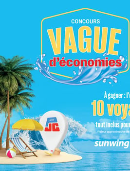 Concours Jean Coutu Gagnez l’un des dix voyages au soleil pour deux adultes! Concours Jean Coutu Gagnez l’un des dix voyages au soleil pour deux adultes!